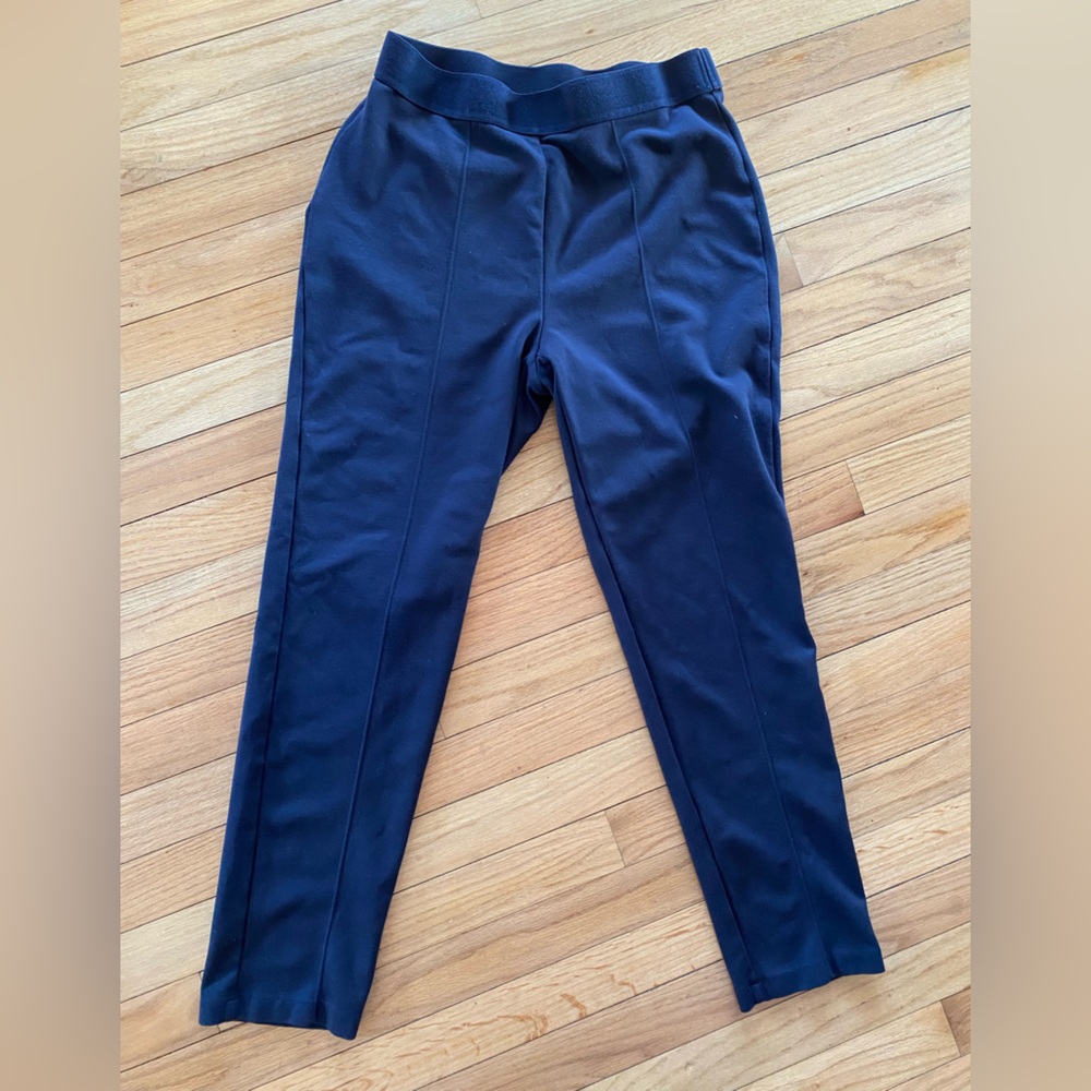 UNIQLO comfy knit ponte straight leg pants